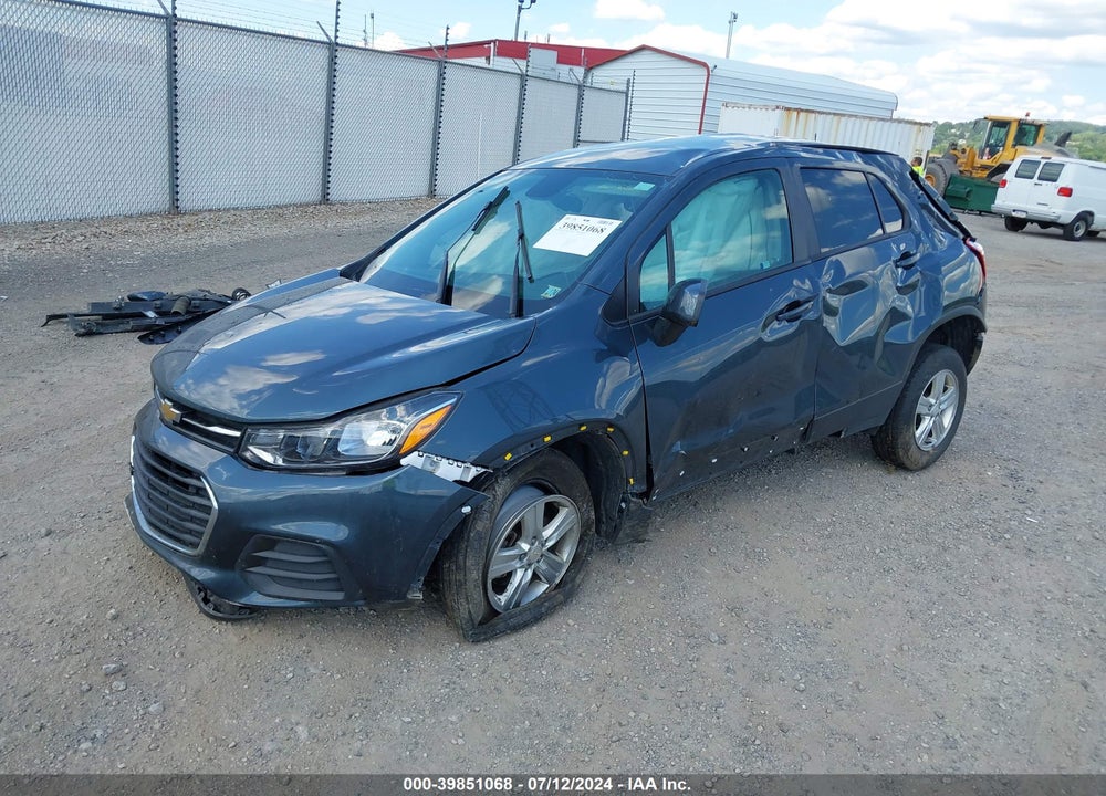 2022 CHEVROLET TRAX AWD LS VIN: KL7CJNSMXNB542156