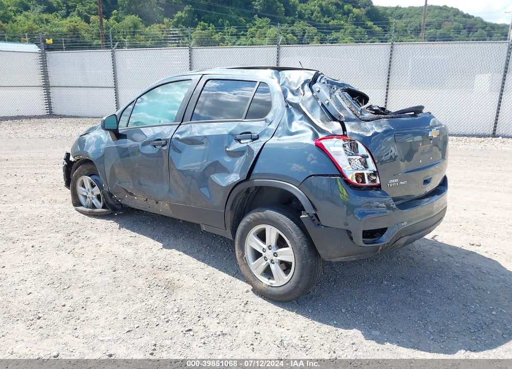 2022 CHEVROLET TRAX AWD LS VIN: KL7CJNSMXNB542156