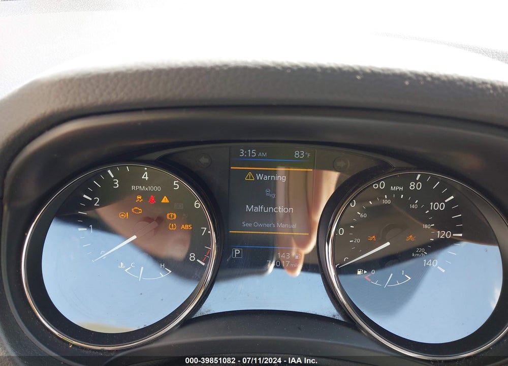 2020 NISSAN ROGUE SPORT SV FWD XTRONIC CVT VIN: JN1BJ1CVXLW267296