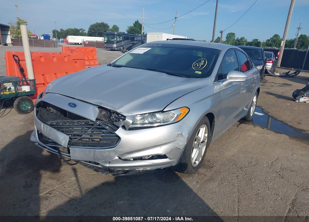 2014 FORD FUSION SE VIN: 3FA6P0H76ER187846