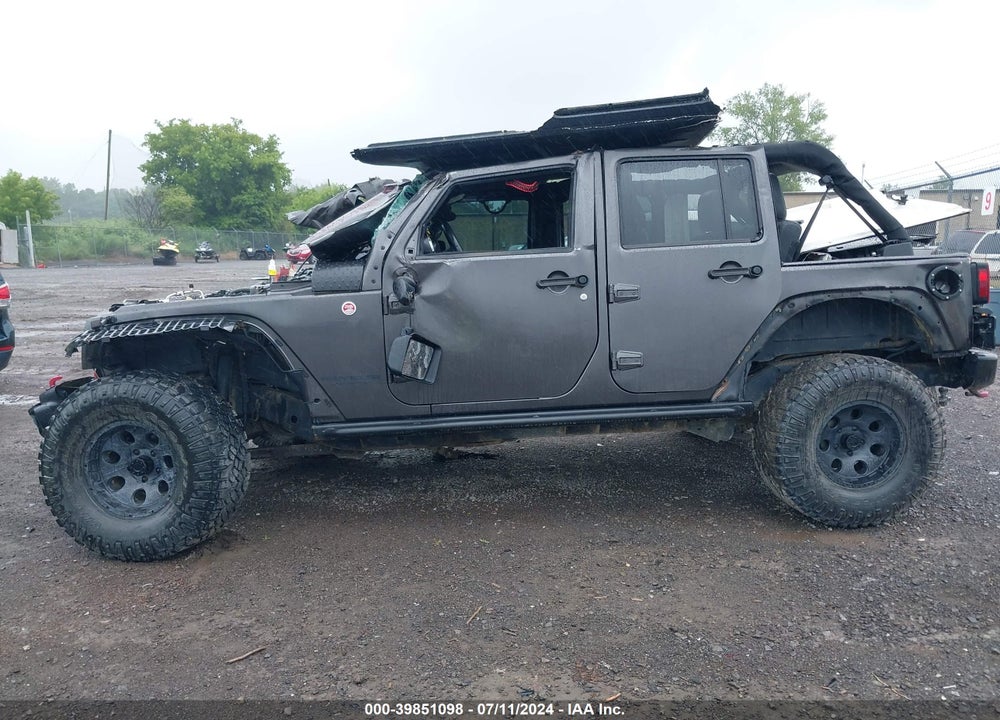 2014 JEEP WRANGLER UNLIMITED RUBICON X VIN: 1C4BJWFG5EL266276