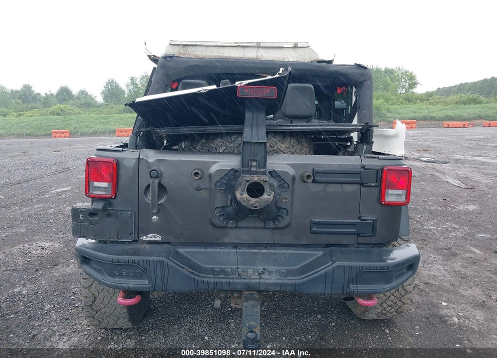 2014 JEEP WRANGLER UNLIMITED RUBICON X VIN: 1C4BJWFG5EL266276