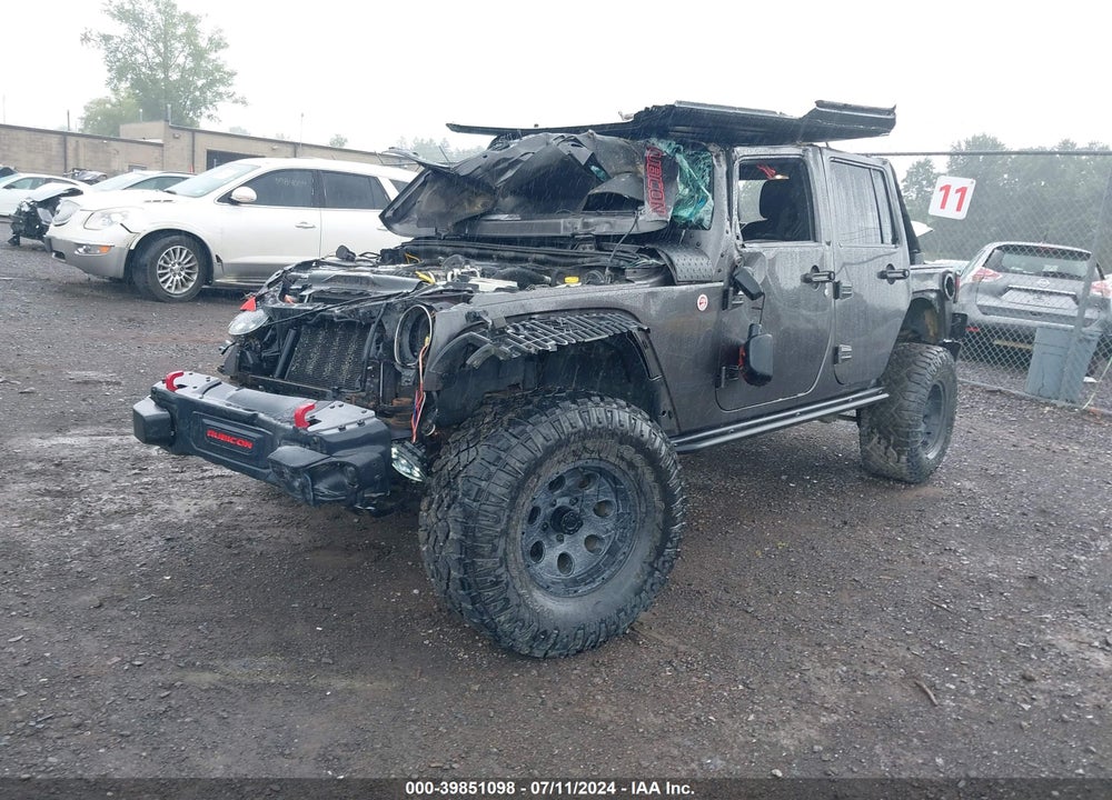 2014 JEEP WRANGLER UNLIMITED RUBICON X VIN: 1C4BJWFG5EL266276