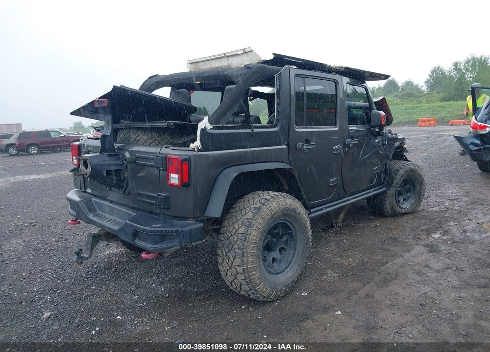 2014 JEEP WRANGLER UNLIMITED RUBICON X VIN: 1C4BJWFG5EL266276