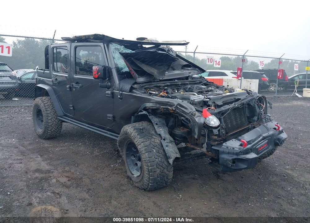 2014 JEEP WRANGLER UNLIMITED RUBICON X VIN: 1C4BJWFG5EL266276