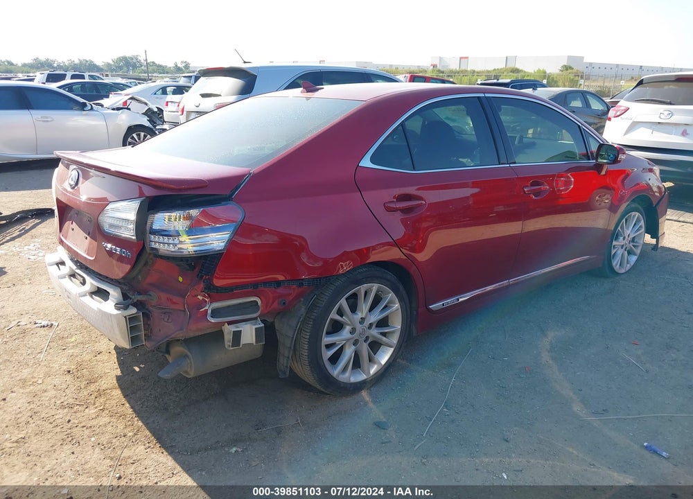 2010 LEXUS HS 250H PREMIUM VIN: JTHBB1BA2A2022911