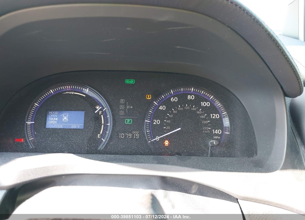 2010 LEXUS HS 250H PREMIUM VIN: JTHBB1BA2A2022911