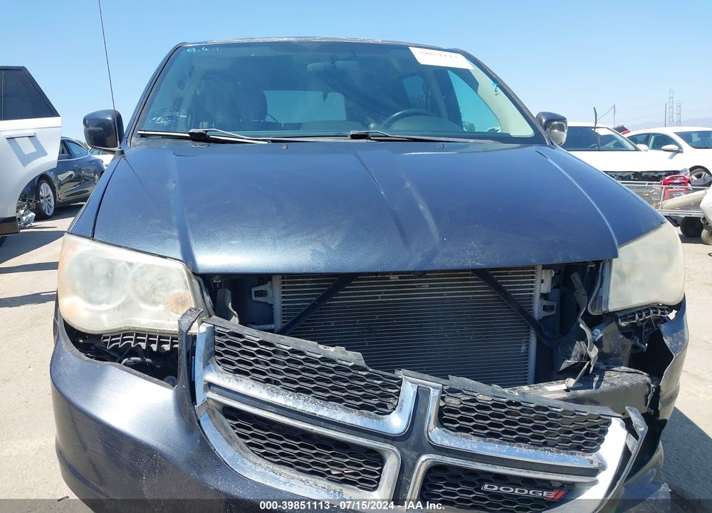 2013 DODGE GRAND CARAVAN SXT VIN: 2C4RDGCG2DR790779