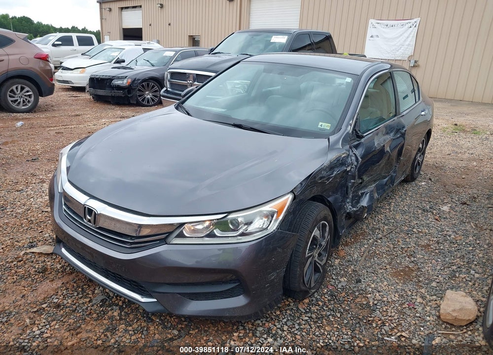2016 HONDA ACCORD LX VIN: 1HGCR2F39GA181234