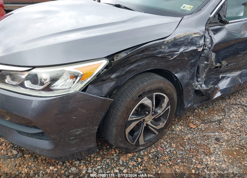 2016 HONDA ACCORD LX VIN: 1HGCR2F39GA181234