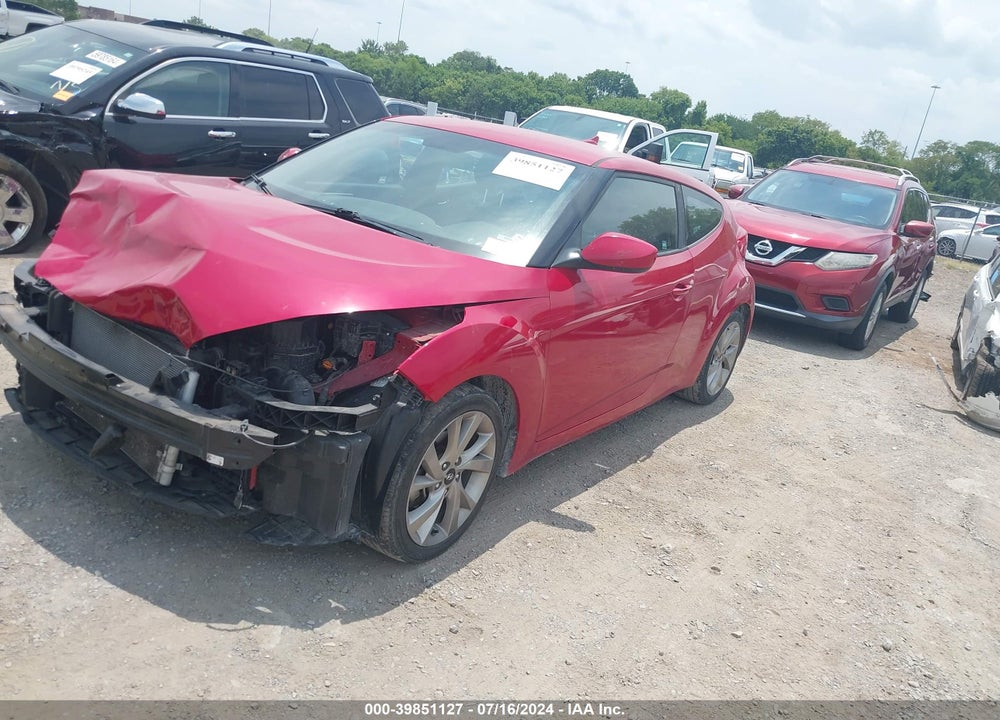 2017 HYUNDAI VELOSTER VIN: KMHTC6ADXHU315316