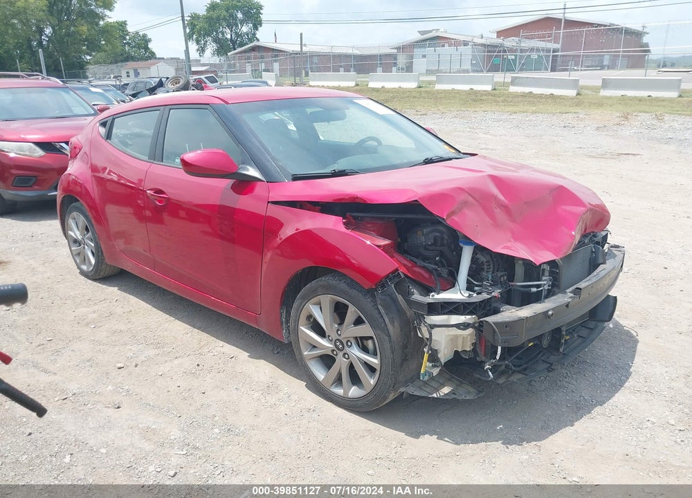 2017 HYUNDAI VELOSTER VIN: KMHTC6ADXHU315316