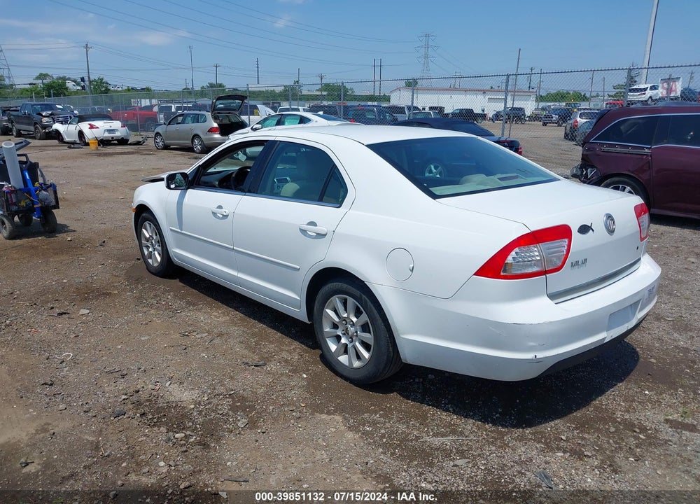 2006 MERCURY MILAN I4 VIN: 3MEFM07Z46R630677