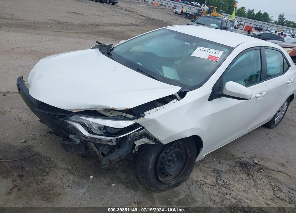 2014 TOYOTA COROLLA LE ECO VIN: 5YFBPRHE5EP014921
