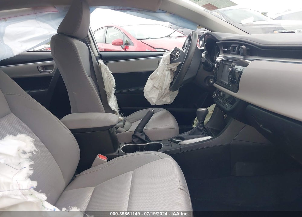 2014 TOYOTA COROLLA LE ECO VIN: 5YFBPRHE5EP014921