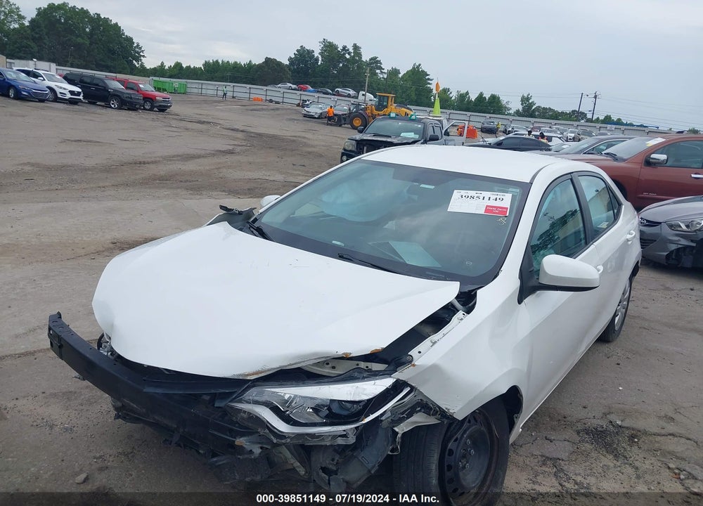 2014 TOYOTA COROLLA LE ECO VIN: 5YFBPRHE5EP014921