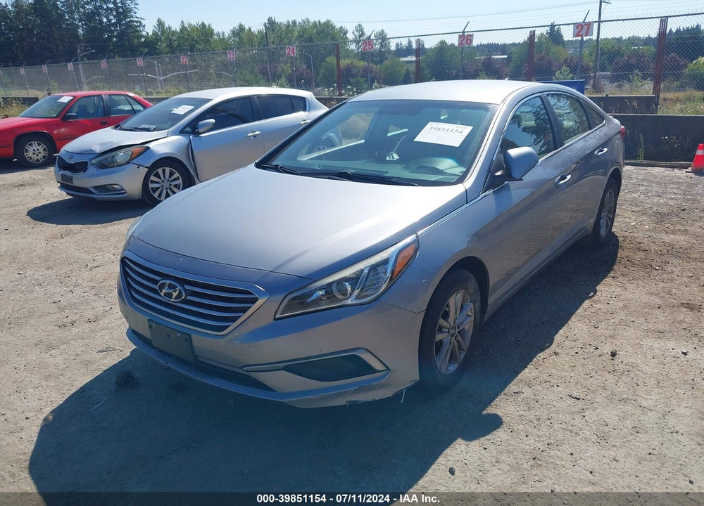 2016 HYUNDAI SONATA SE VIN: 5NPE24AF4GH262904