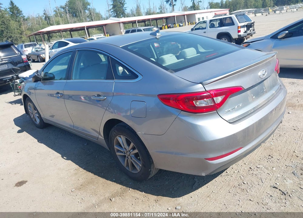2016 HYUNDAI SONATA SE VIN: 5NPE24AF4GH262904