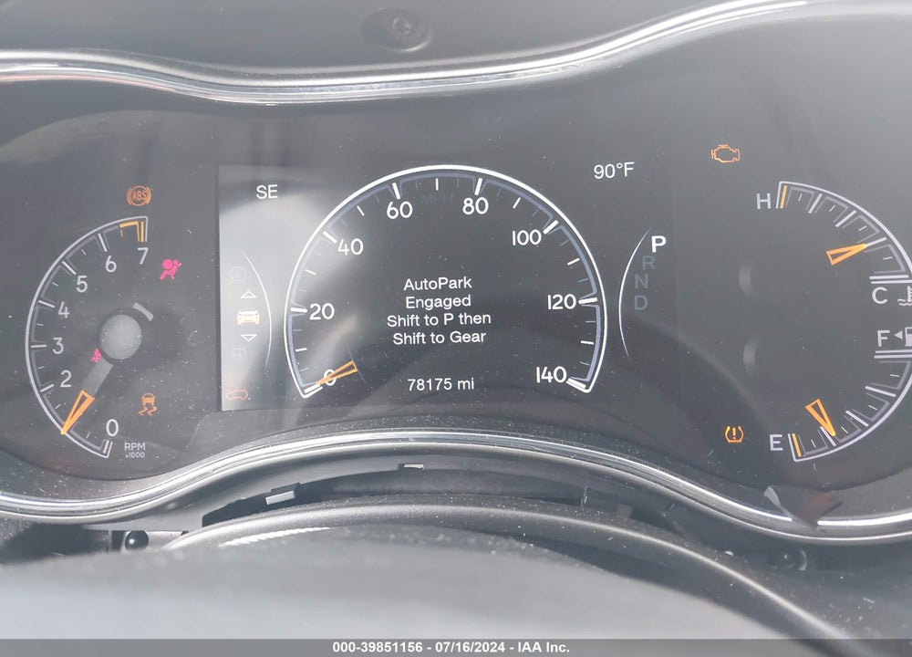 2019 JEEP GRAND CHEROKEE ALTITUDE 4X4 VIN: 1C4RJFAG7KC678314