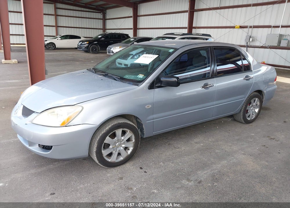 2006 MITSUBISHI LANCER ES/SE VIN: JA3AJ26E66U004134