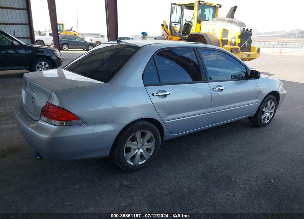 2006 MITSUBISHI LANCER ES/SE VIN: JA3AJ26E66U004134