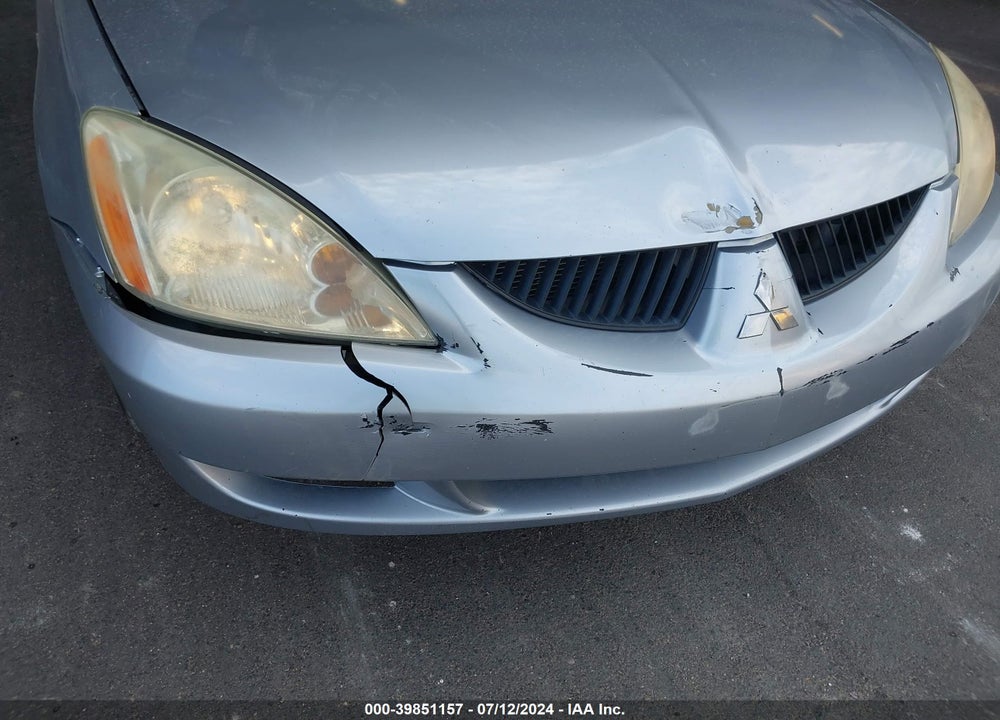 2006 MITSUBISHI LANCER ES/SE VIN: JA3AJ26E66U004134
