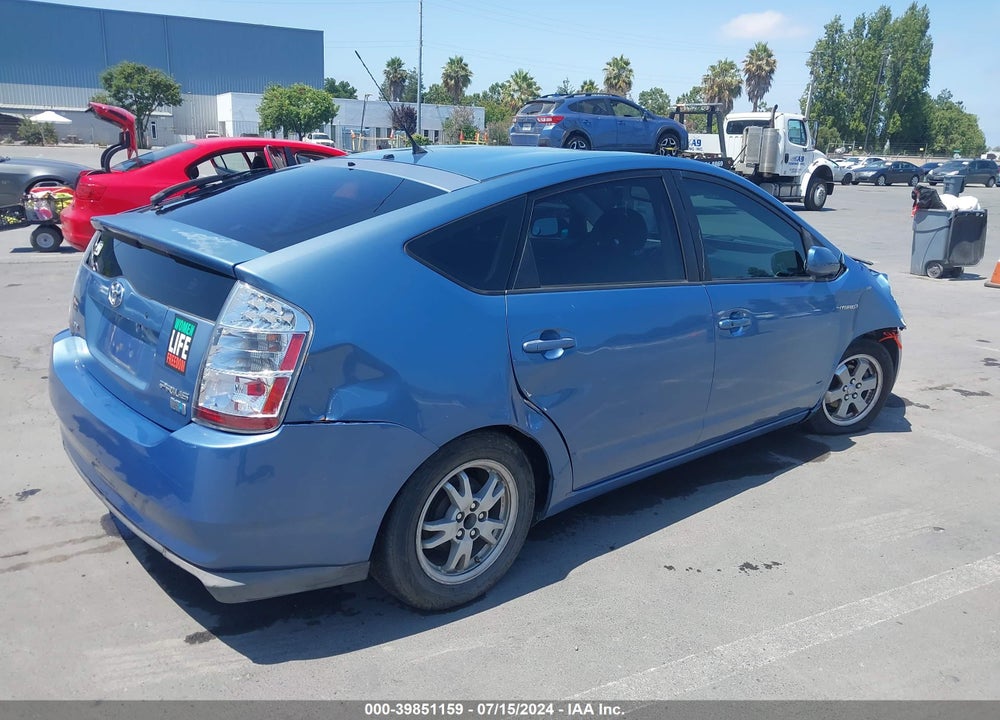 2008 TOYOTA PRIUS VIN: JTDKB20U787797643