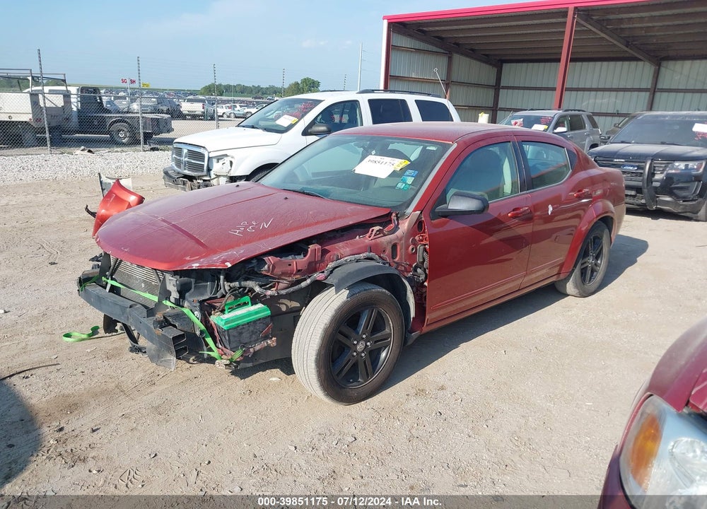 2008 DODGE AVENGER SXT VIN: 1B3LC56K68N160121
