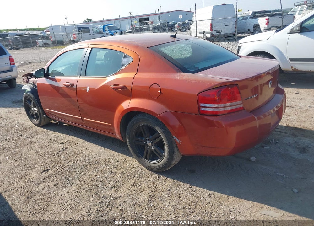 2008 DODGE AVENGER SXT VIN: 1B3LC56K68N160121