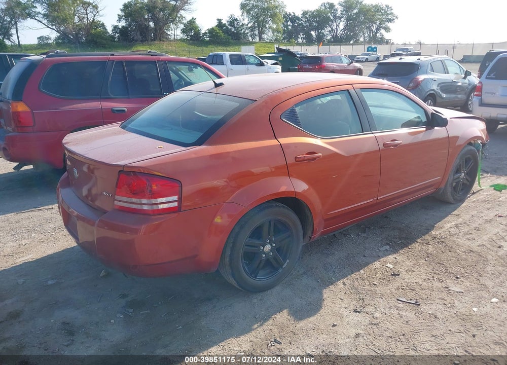 2008 DODGE AVENGER SXT VIN: 1B3LC56K68N160121