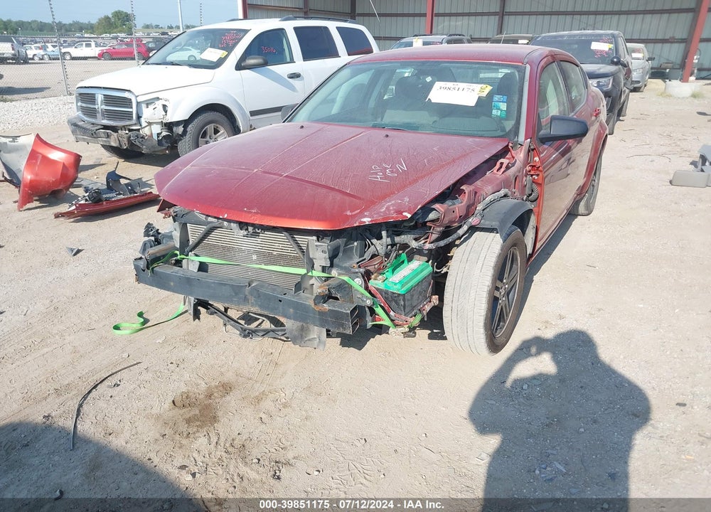 2008 DODGE AVENGER SXT VIN: 1B3LC56K68N160121