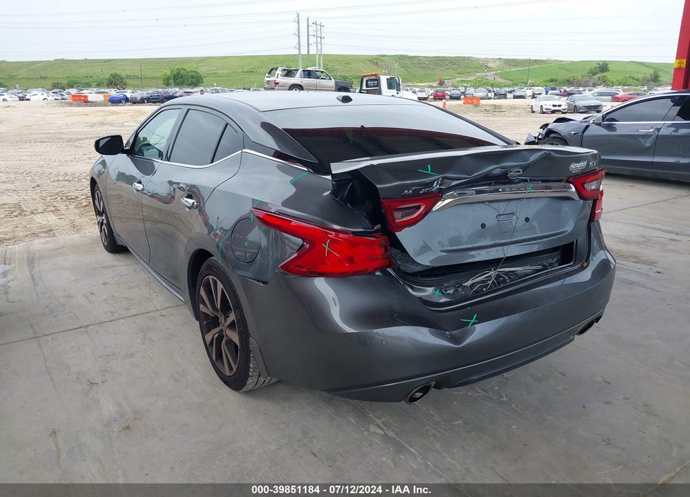 2017 NISSAN MAXIMA 3.5 SV VIN: 1N4AA6AP4HC422157
