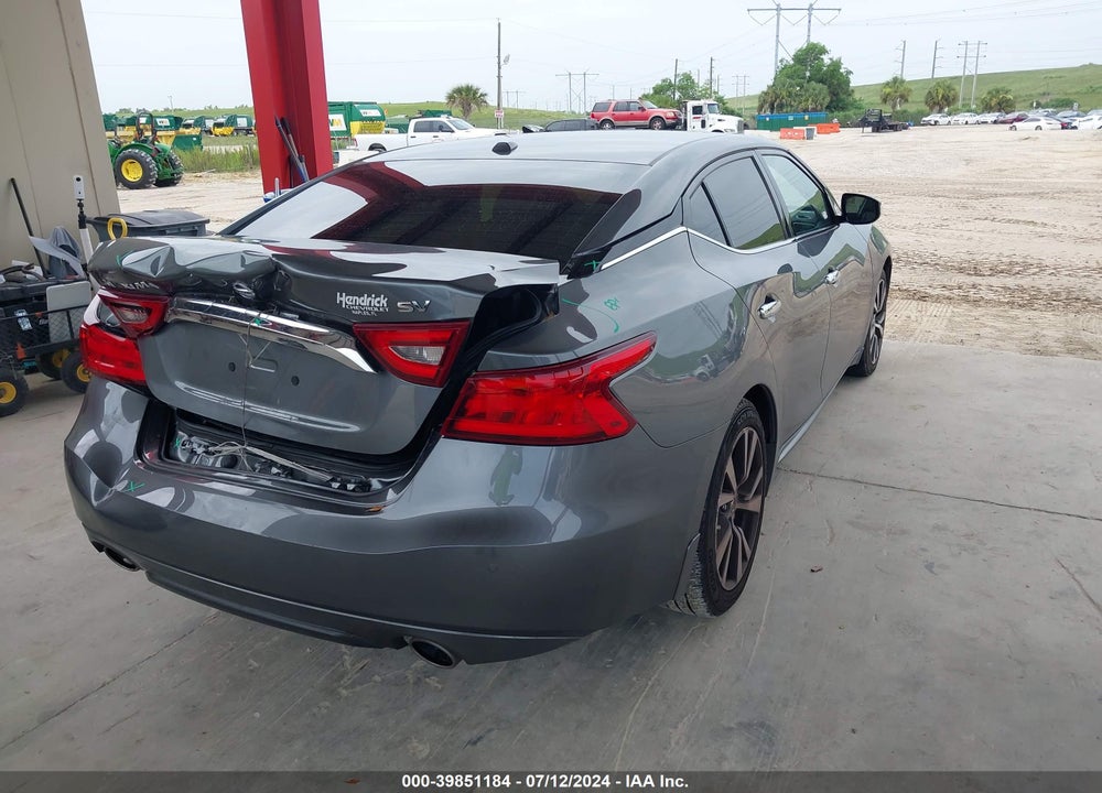 2017 NISSAN MAXIMA 3.5 SV VIN: 1N4AA6AP4HC422157