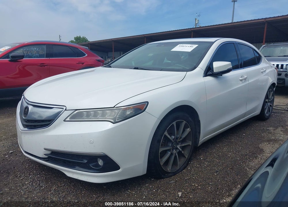 2015 ACURA TLX V6 ADVANCE VIN: 19UUB3F78FA009647