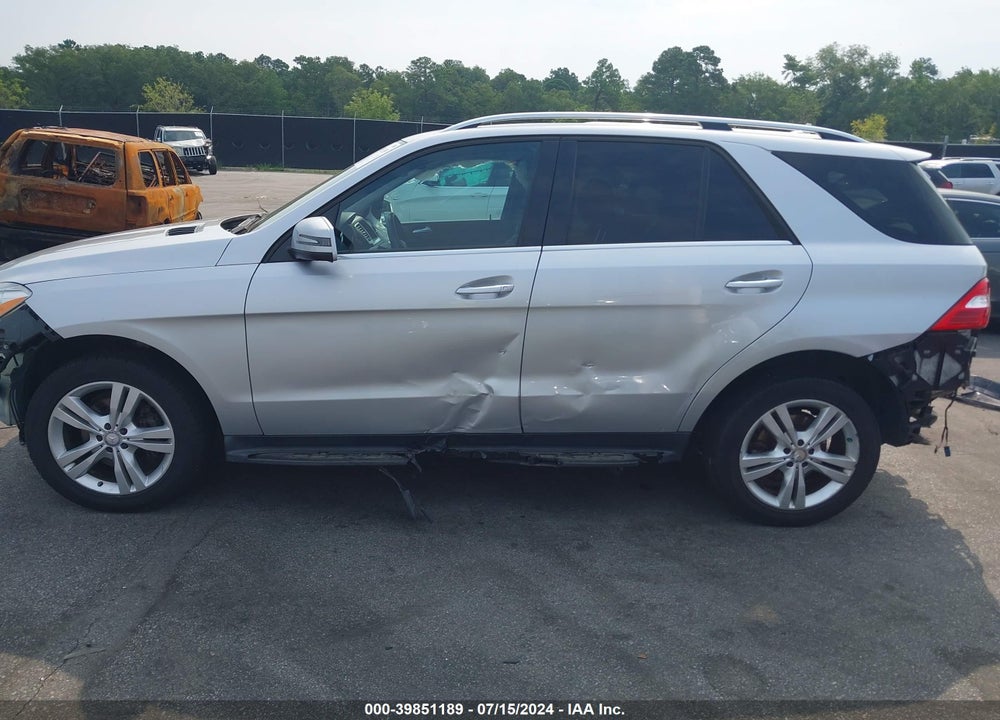 2015 MERCEDES-BENZ ML 250 BLUETEC 4MATIC VIN: 4JGDA0EB2FA472322
