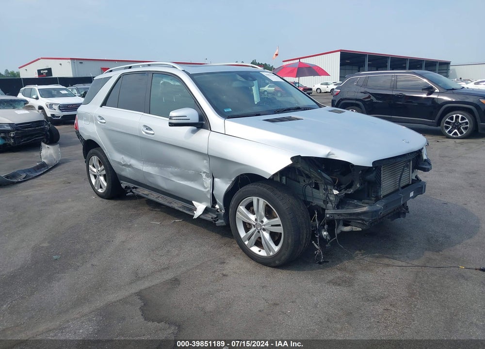 2015 MERCEDES-BENZ ML 250 BLUETEC 4MATIC VIN: 4JGDA0EB2FA472322