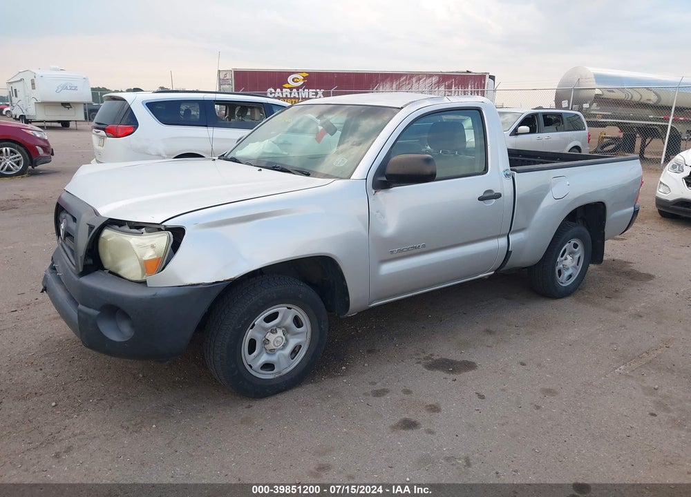 2008 TOYOTA TACOMA VIN: 5TENX22N08Z501018