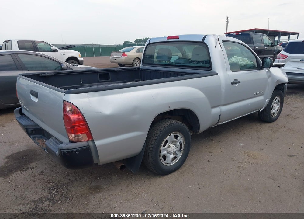 2008 TOYOTA TACOMA VIN: 5TENX22N08Z501018