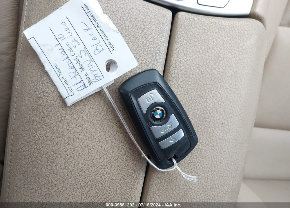 2010 BMW 535I GRAN TURISMO VIN: WBASN2C5XAC200698