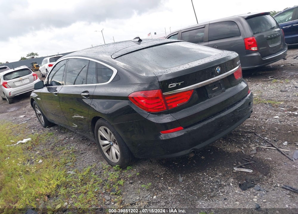 2010 BMW 535I GRAN TURISMO VIN: WBASN2C5XAC200698