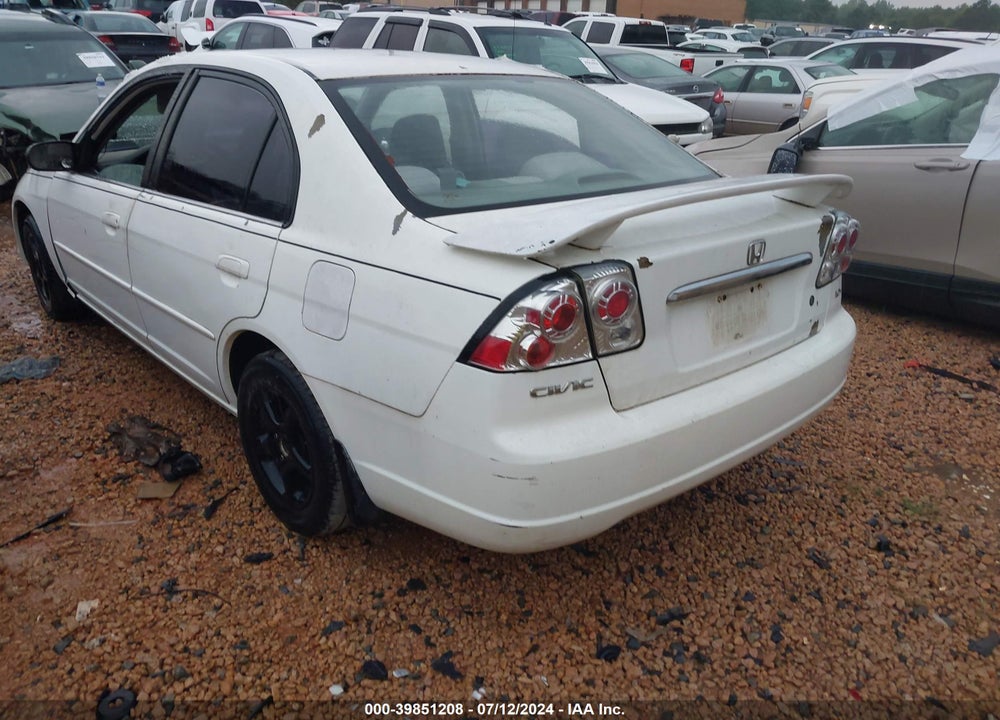 2002 HONDA CIVIC LX VIN: 2HGES15532H553672
