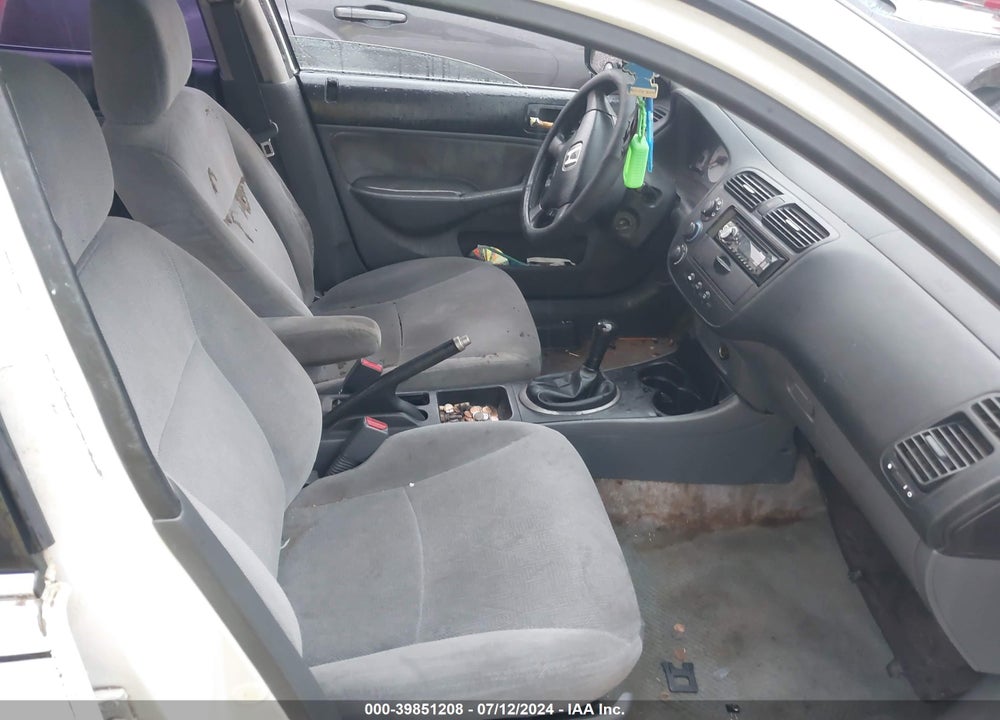 2002 HONDA CIVIC LX VIN: 2HGES15532H553672