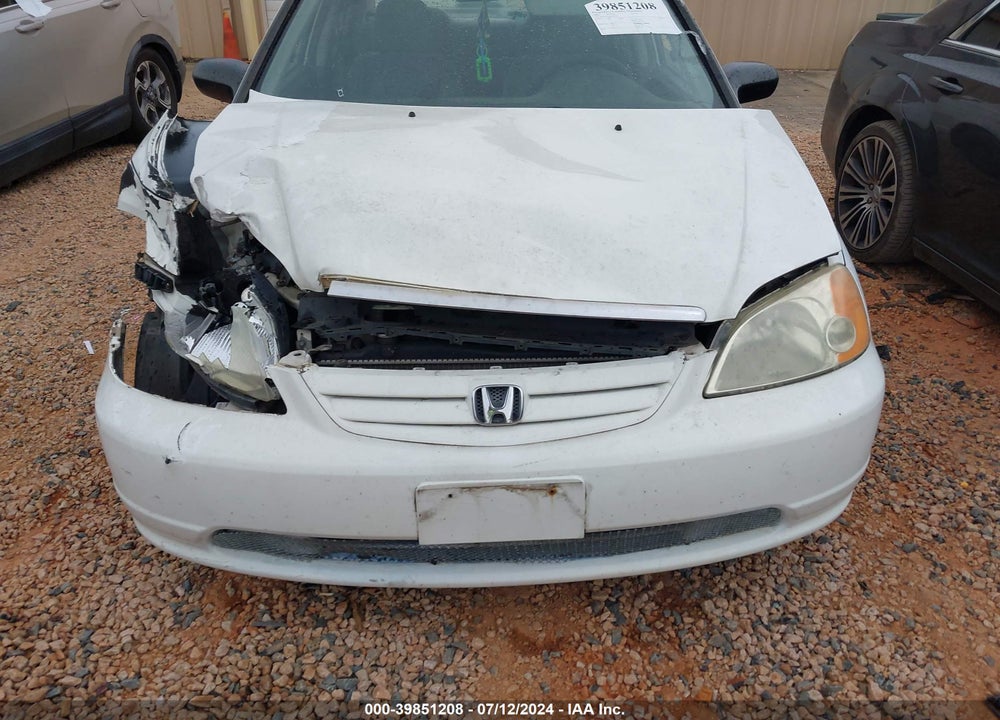 2002 HONDA CIVIC LX VIN: 2HGES15532H553672