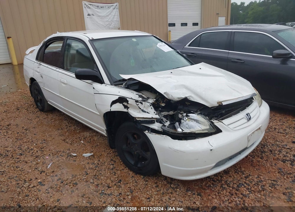 2002 HONDA CIVIC LX VIN: 2HGES15532H553672