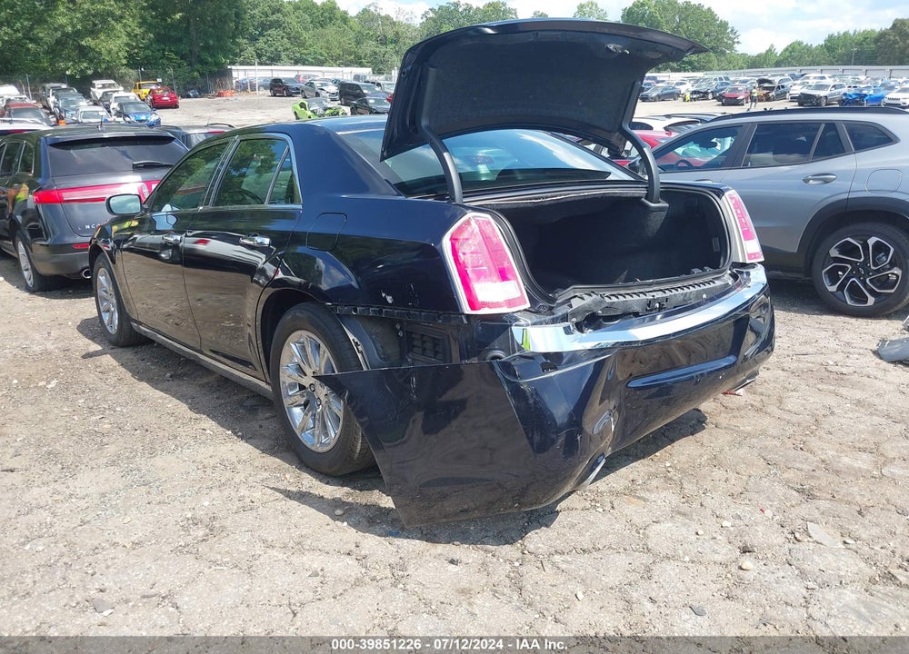 2011 CHRYSLER 300 LIMITED VIN: 2C3CA5CG3BH522723