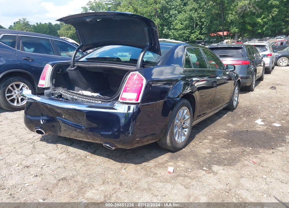 2011 CHRYSLER 300 LIMITED VIN: 2C3CA5CG3BH522723