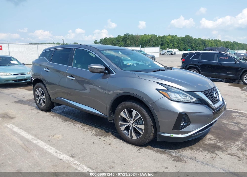 2022 NISSAN MURANO SV FWD VIN: 5N1AZ2BJ2NC113607