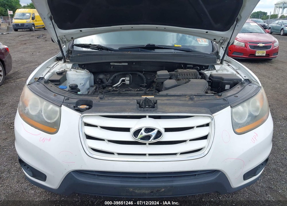 2010 HYUNDAI SANTA FE GLS VIN: 5NMSGDAB8AH369511
