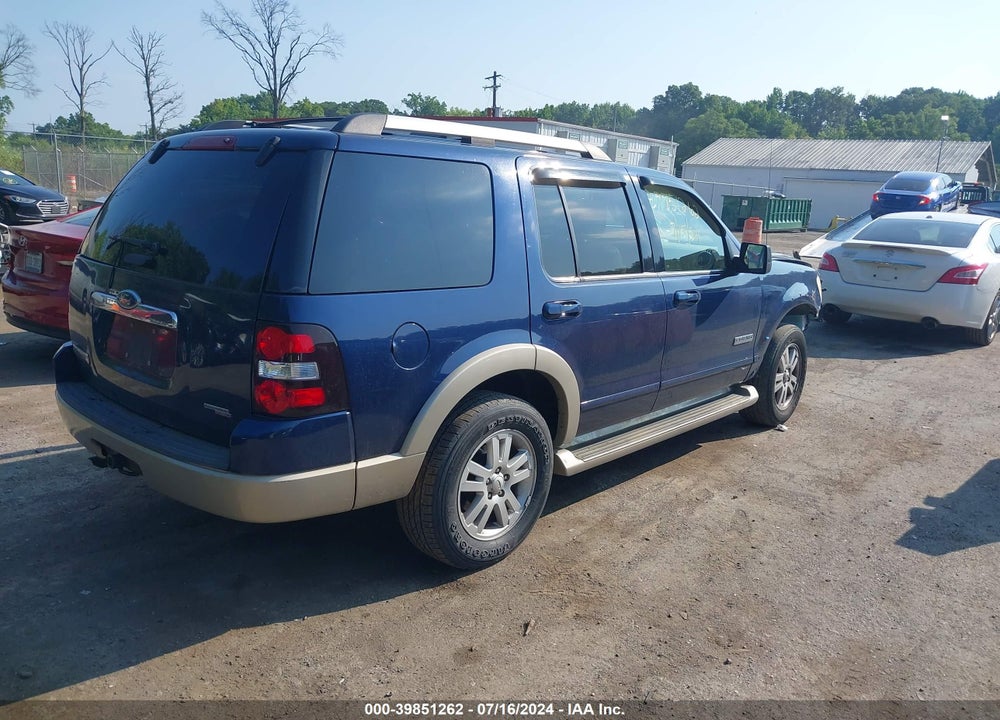 2006 FORD EXPLORER EDDIE BAUER VIN: 1FMEU74E26UB09078