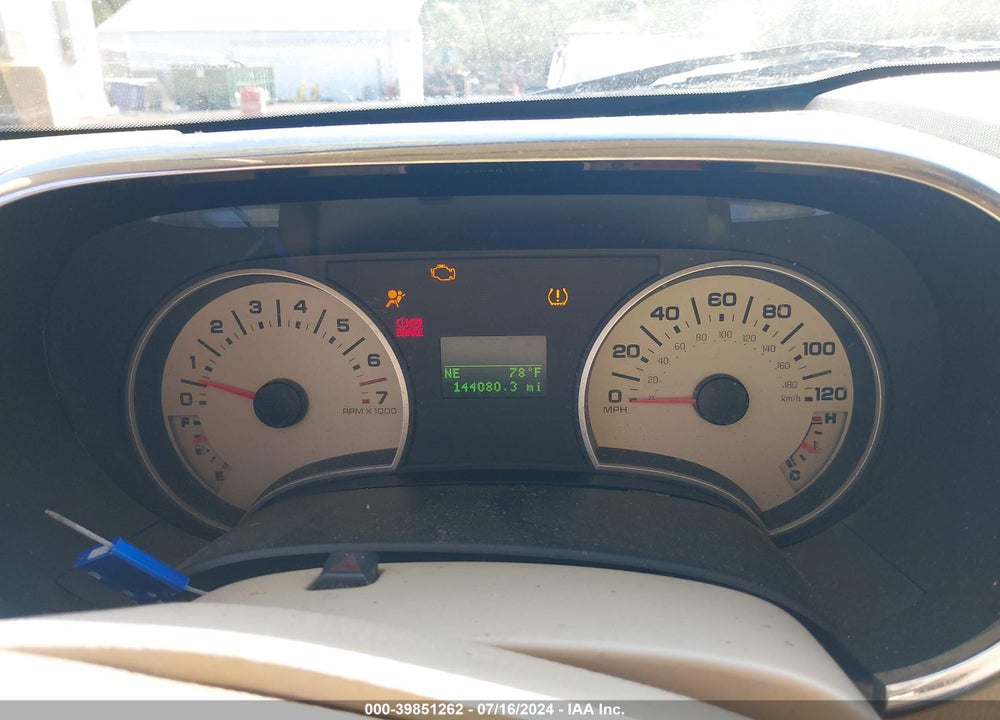 2006 FORD EXPLORER EDDIE BAUER VIN: 1FMEU74E26UB09078